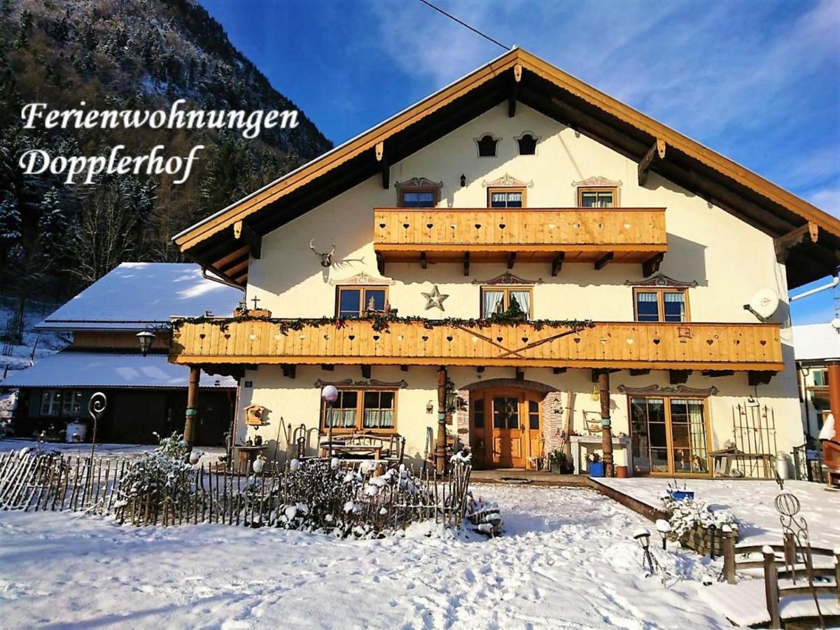 Dopplerhof Ferienwohnungen Piding Exterior foto